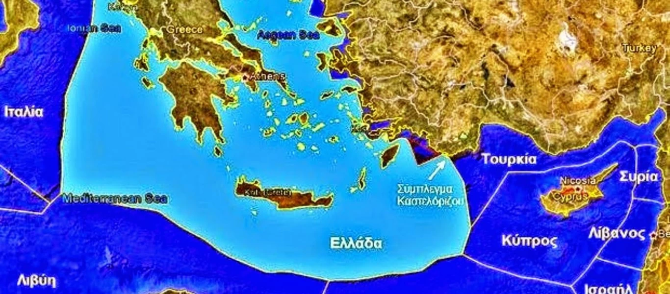 ΑΠΟΚΑΛΥΨΗ: Πόσες χιλιάδες τετραγωνικά χιλιόμετρα ελληνικής ΑΟΖ δώσαμε στην Αίγυπτο - Δείτε τον χάρτη
